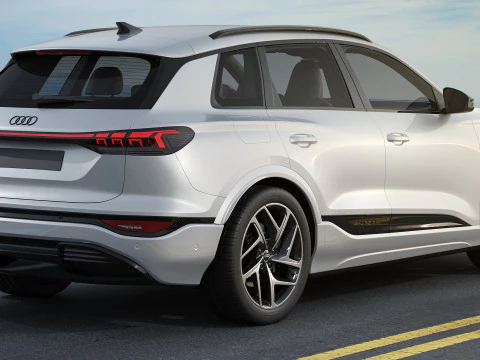 Audi Q6 e-tron 2025 3D Model