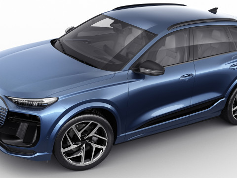 Audi Q6 e-tron 2025 Modèle 3D