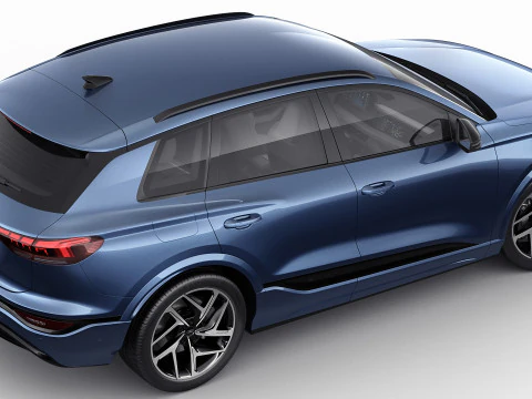 Audi Q6 e-tron 2025 3D Model