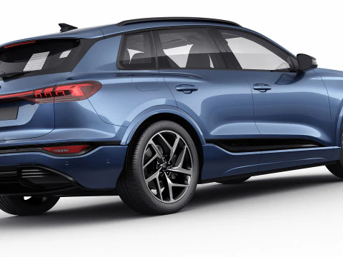 Audi Q6 e-tron 2025 3D Model