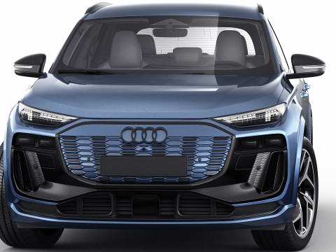 Audi Q6 e-tron 2025 Modèle 3D