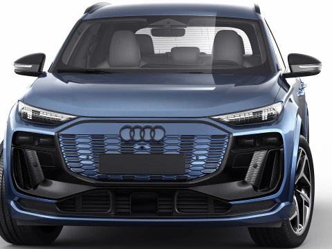 Audi Q6 e-tron 2025 3D Model