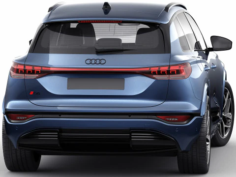 Audi Q6 e-tron 2025 3D Model