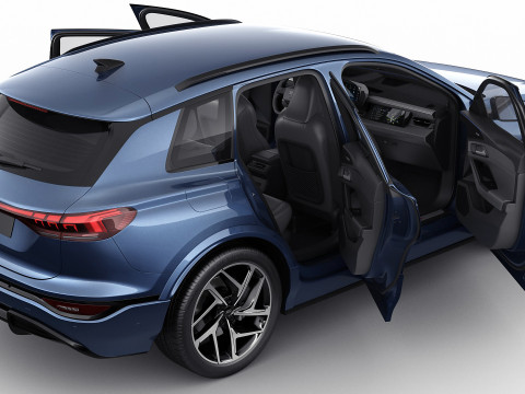 Audi Q6 e-tron 2025 Modèle 3D