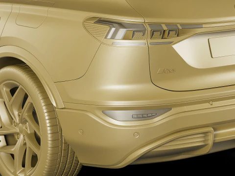 Audi Q6 e-tron 2025 3D Model
