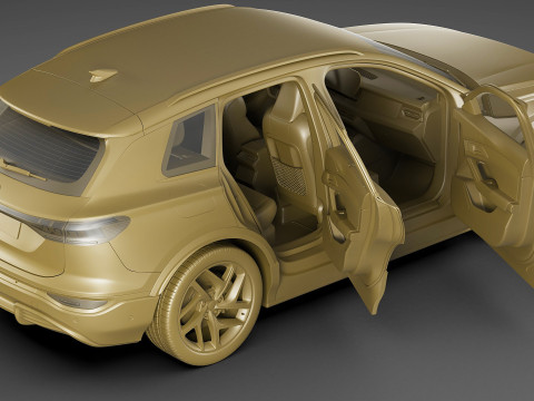 Audi Q6 e-tron 2025 Modèle 3D