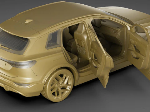 Audi Q6 e-tron 2025 3D Model