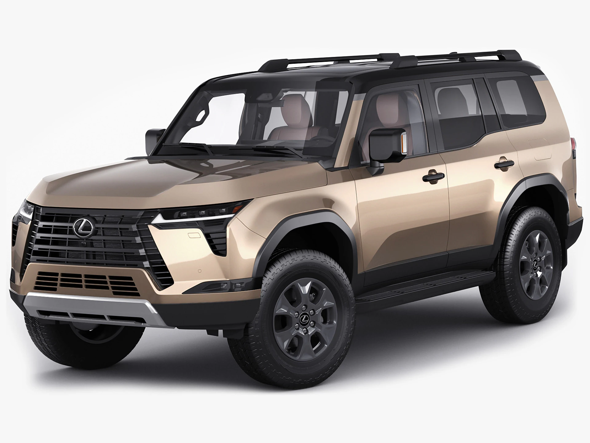 Lexus GX2024 Modello 3D .c4d .max .obj .3ds .fbx .stl .blend 