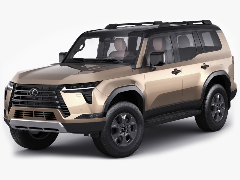 Lexus GX 2024 3D Model