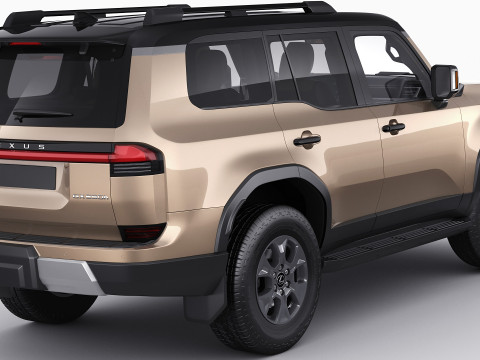 Lexus GX 2024 3D Модель