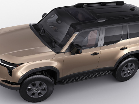 Lexus GX 2024 3D Модель
