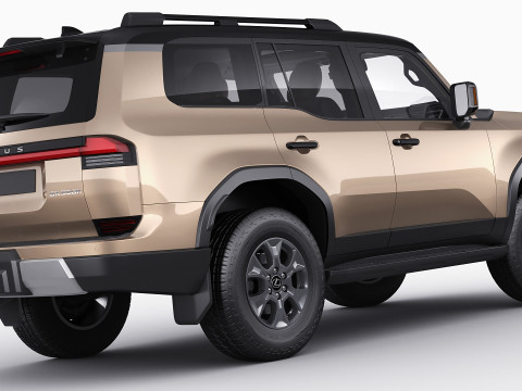 Lexus GX 2024 3D Модель