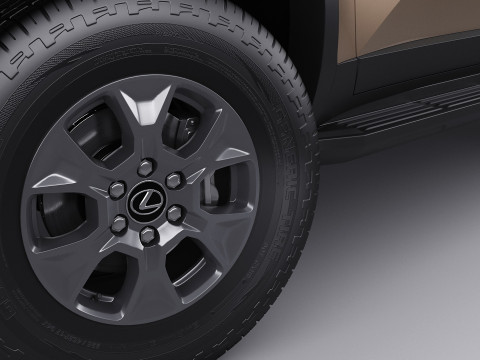 Lexus GX 2024 3D Модель