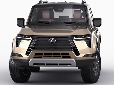 Lexus GX 2024 3D Модель