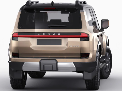 Lexus GX2024 Modello 3D
