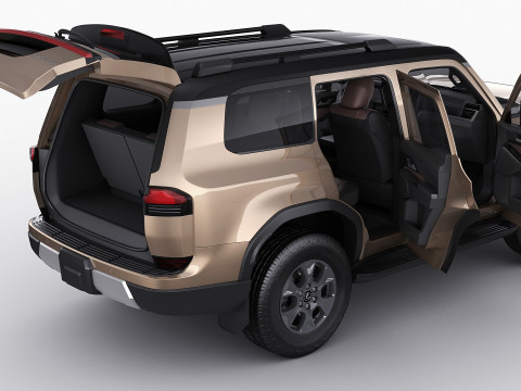 Lexus GX 2024 3D Модель