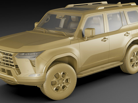 Lexus GX 2024 3D Модель