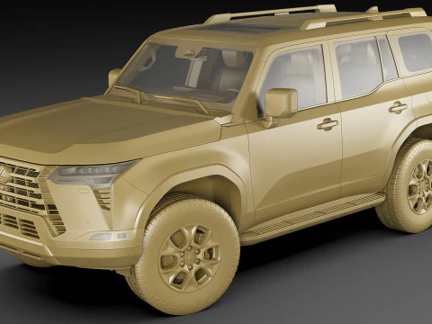 Lexus GX2024 Modello 3D