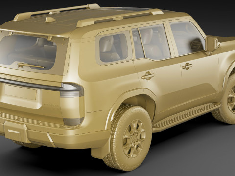 Lexus GX 2024 3D Модель