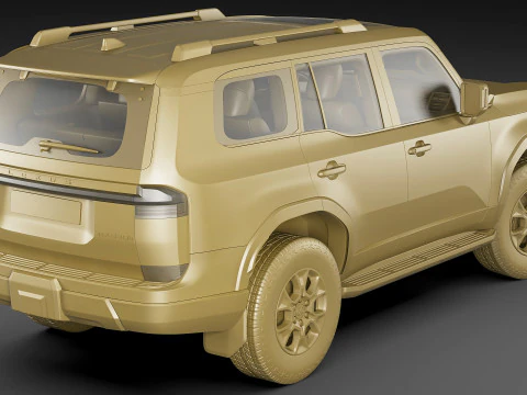 Lexus GX2024 Modello 3D