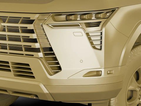 Lexus GX2024 Modello 3D