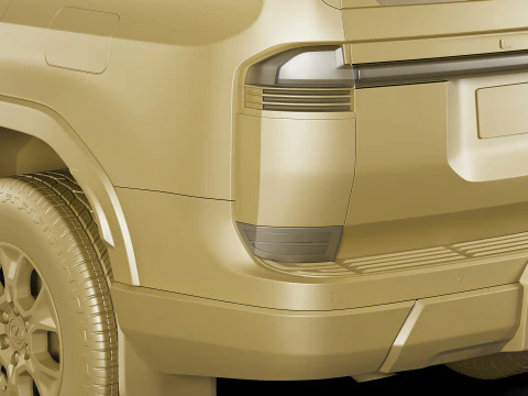 Lexus GX2024 Modello 3D