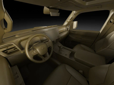 Lexus GX2024 Modello 3D
