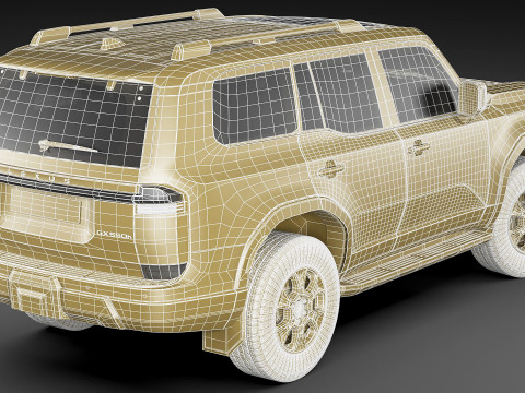 Lexus GX 2024 3D Модель