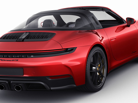 Porsche 911 Carrera GTS Targa 2025 3D Model