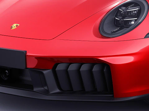 Porsche 911 Carrera GTS Targa 2025 3D Model