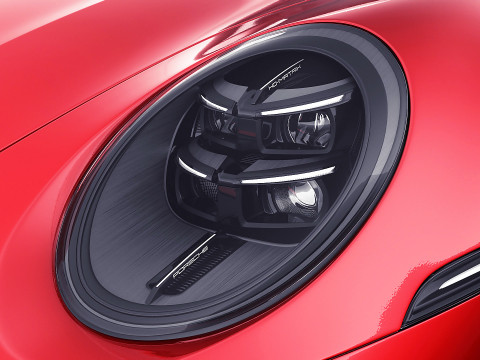 Porsche 911 Carrera GTS Targa 2025 3D Model