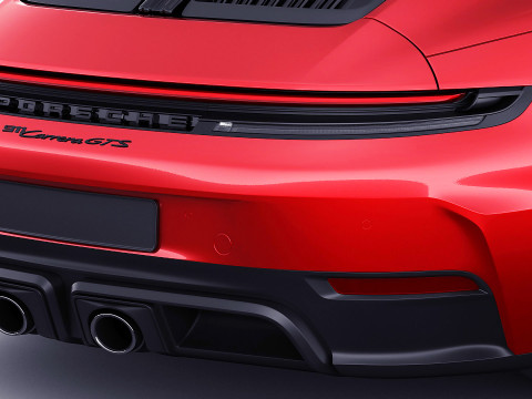 Porsche 911 Carrera GTS Targa 2025 3D Model
