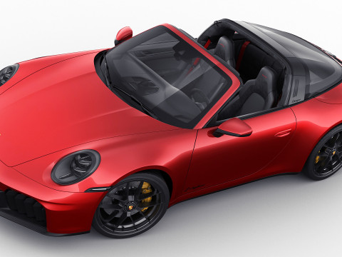 Porsche 911 Carrera GTS Targa 2025 3D Model