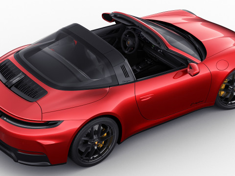 Porsche 911 Carrera GTS Targa 2025 3D Model