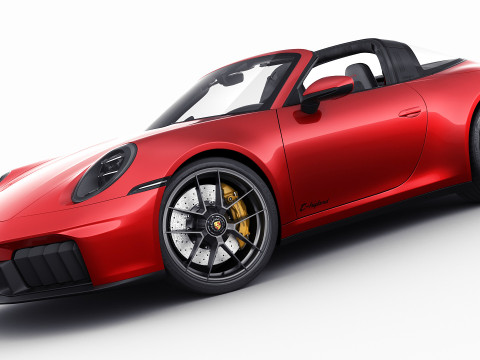 Porsche 911 Carrera GTS Targa 2025 3D Model