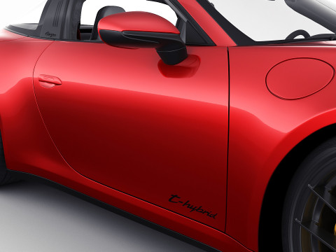 Porsche 911 Carrera GTS Targa 2025 3D Model