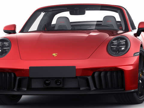 Porsche 911 Carrera GTS Targa 2025 3D Model