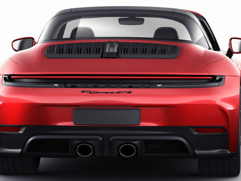 Porsche 911 Carrera GTS Targa 2025 3D Model