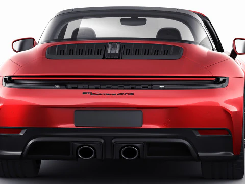 Porsche 911 Carrera GTS Targa 2025 3D Model