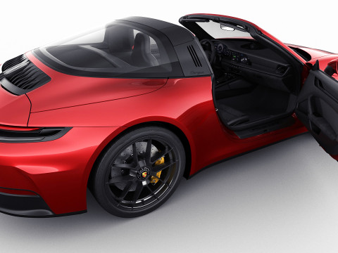 Porsche 911 Carrera GTS Targa 2025 3D Model