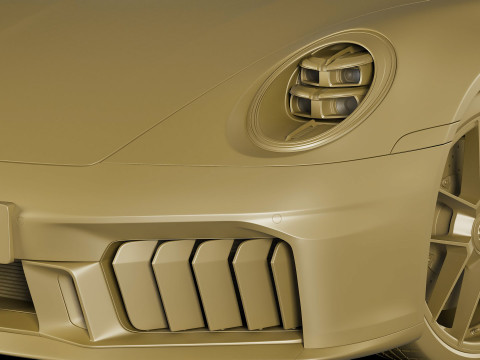 Porsche 911 Carrera GTS Targa 2025 3D Model