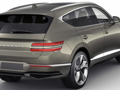 Genesis GV80 2025 3D Model