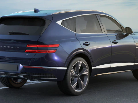 Genesis GV80 2025 3D Model