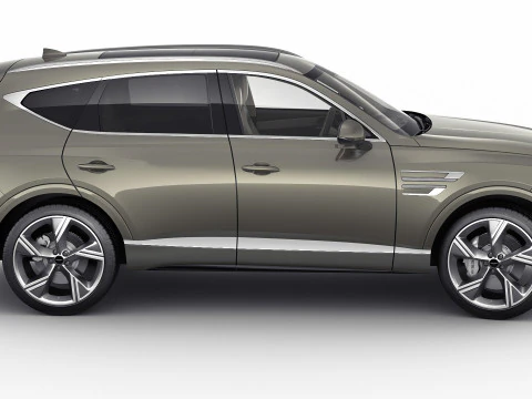 Genesis GV80 2025 3D Model