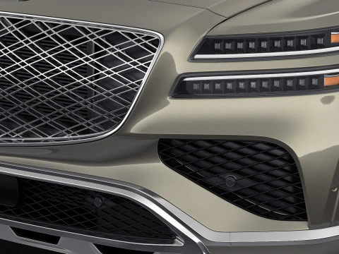 Genesis GV80 2025 3D Model