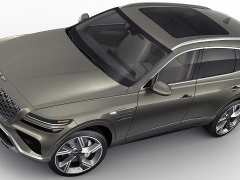 Genesis GV80 2025 3D Model