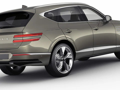 Genesis GV80 2025 3D Model