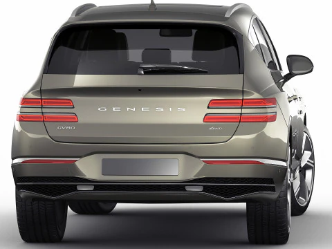 Genesis GV80 2025 3D Model