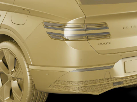 Genesis GV80 2025 3D Model