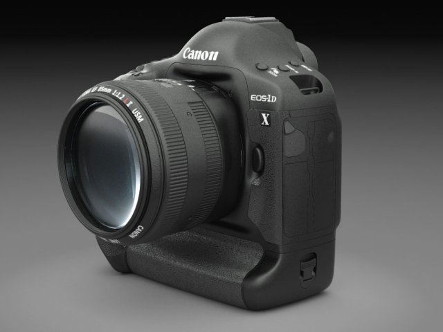 canon eos 1dx dslr camera 3D 모델 .c4d .max .obj .3ds .fbx .stl .blend 